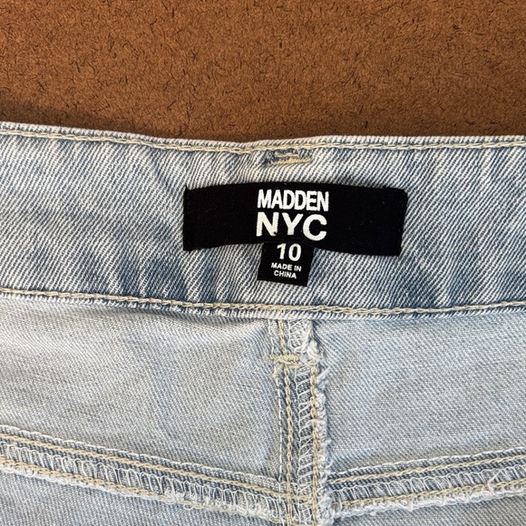 High Waisted Cropped Barrel jeans Light Blue Women's 90’ baggy boho - Picture 2 of 11